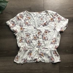 Urban Romantics Floral Blouse